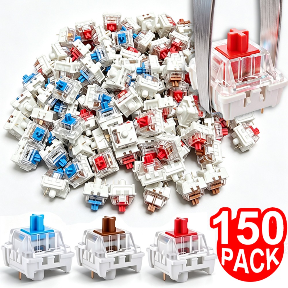 Keyboard Gaming Blue Switch - 1-150 adet 3 Pin DIY mekanik