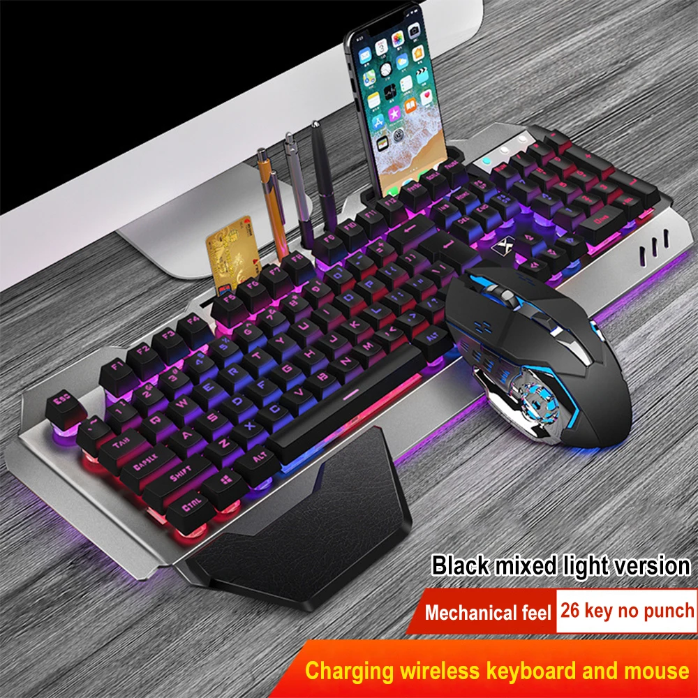 Gaming Keyboard Mini - K680 şarj edilebilir 2.4G kablosuz klavye
