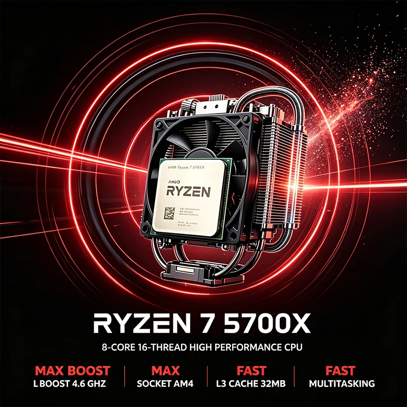 Amd Cpu Ryzen 7 - AMD Ryzen 7 5700X İşlemci 8