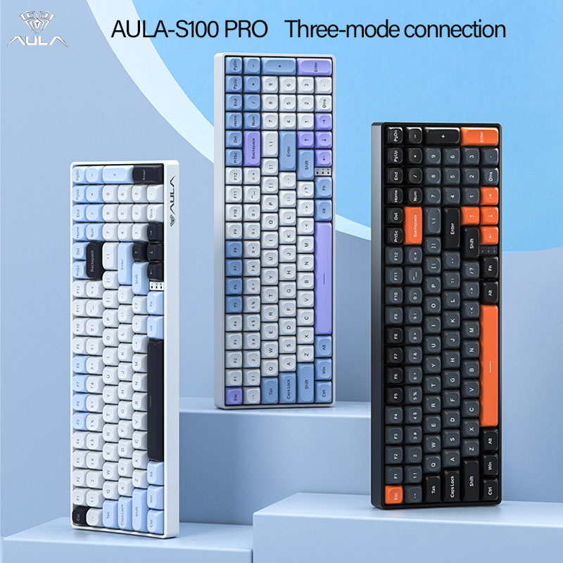 AULA S100Pro Kablosuz Mekanik  - Gaming Keyboard Hot Swappable incelemesi ve fiyatı