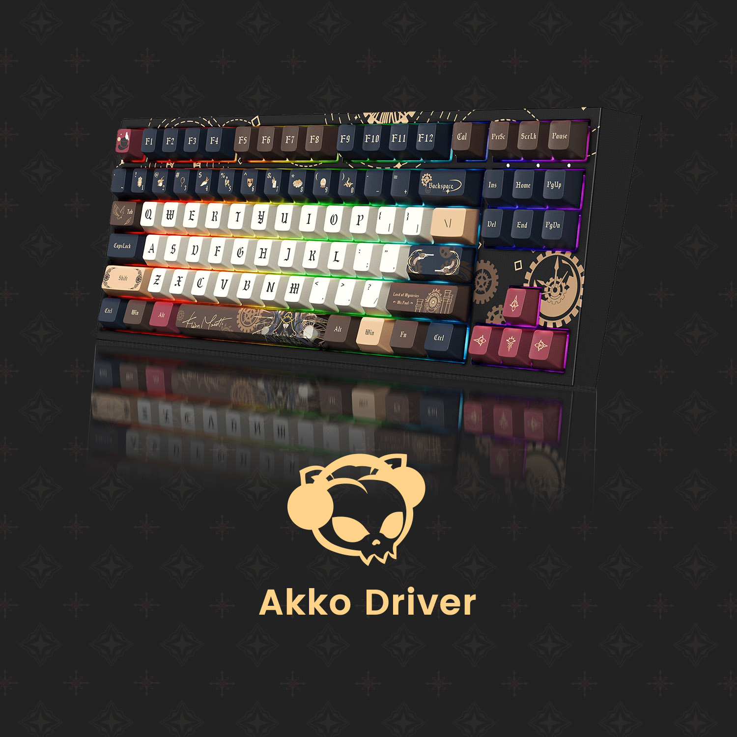 Akko Lord of the Mysteries Kab - Gaming Keyboard Hot Swappable incelemesi ve fiyatı