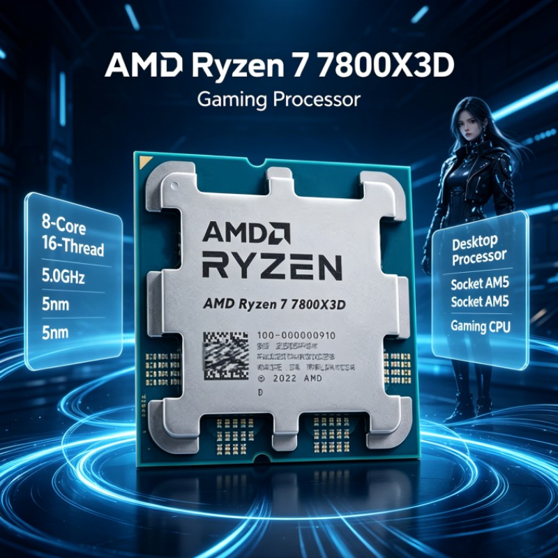 Ryzen 7 7800X3D AMD Masaüstü İ - Amd Cpu Ryzen 7 incelemesi ve fiyatı