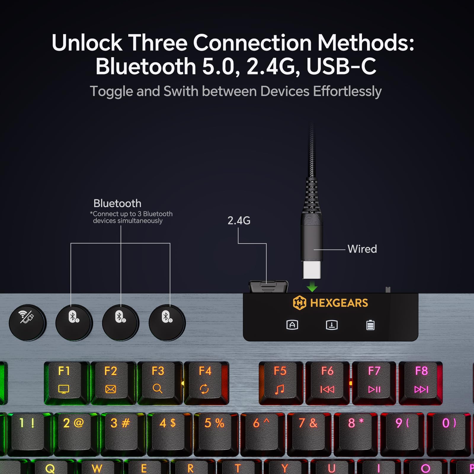 HEXGEARS A3 Mekanik Klavye 87  - Gaming Keyboard Hot Swappable incelemesi ve fiyatı