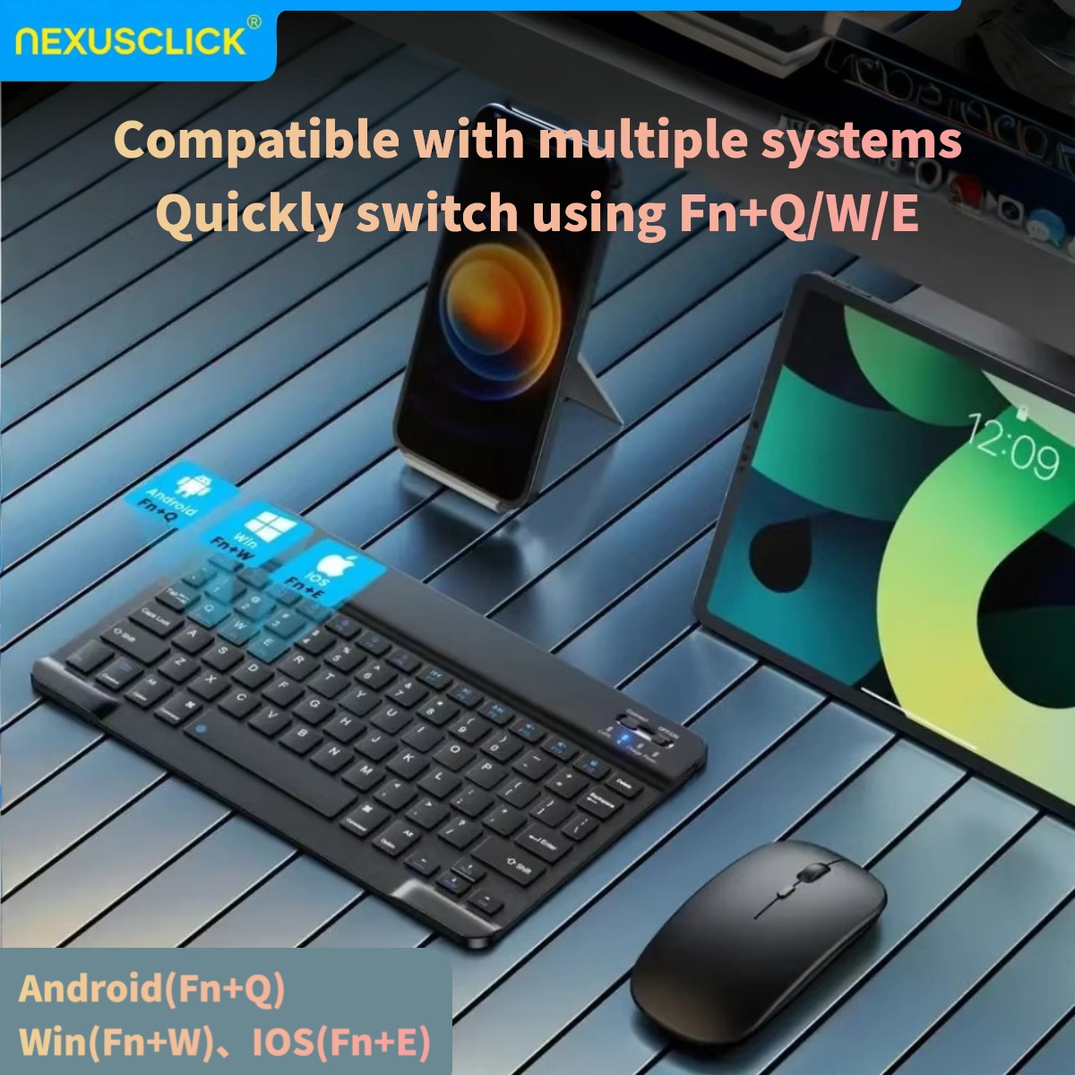 NexusClick Kablosuz Bluetooth  - Gaming Keyboard Mini incelemesi ve fiyatı